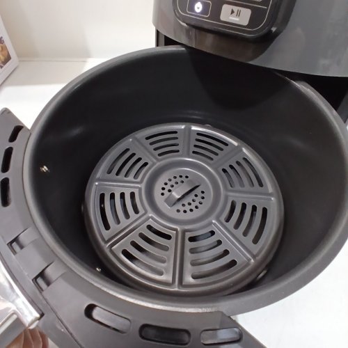 NINJA PROGRAMMABLE DIGITAL AIR FRYER - 3.8L CAPACITY - DARK GREY (MODEL: AF100C) image 4