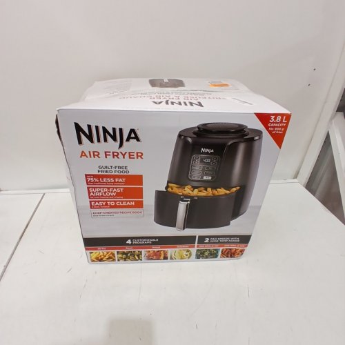 NINJA PROGRAMMABLE DIGITAL AIR FRYER - 3.8L CAPACITY - DARK GREY (MODEL: AF100C) image 5