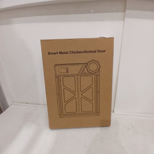 AUTOMATIC SMART METAL CHICKEN / ANIMAL DOOR OPENER WITH TIMER - GREY image 5