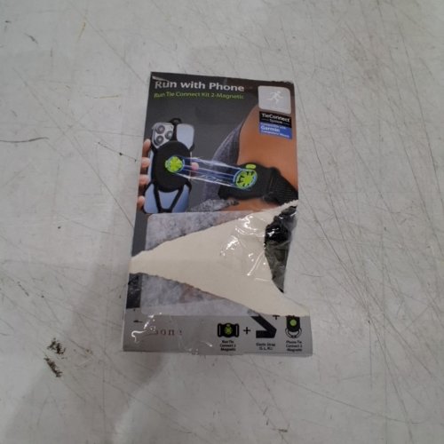BONE RUNNING TIE 2 ARMBAND MAGNETIC PHONE HOLDER - 4.7" - 7.2'' - BLACK/GREEN image 3