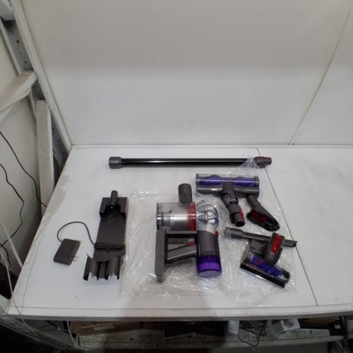 DYSON V8 RECHARGABLE HANDHELD STICK VACCUM - GREY/PURPLE (MODEL: SV25) image 3