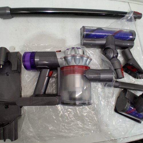 DYSON V8 RECHARGABLE HANDHELD STICK VACCUM - GREY/PURPLE (MODEL: SV25) image 6