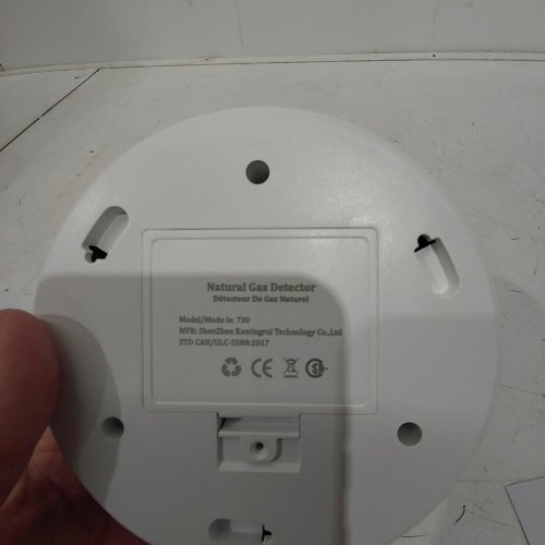 AAZ NATURAL GAS DETECTOR ALARM - WHITE (MODEL: 730) image 2