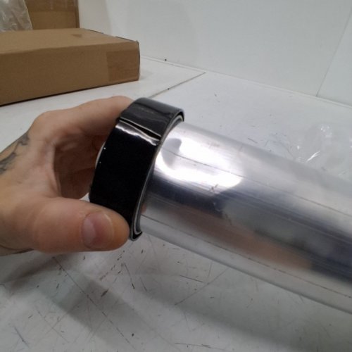11PC REFILLABLE SEALANT CAULKING GUN WITH REPLACEABLE NOZZLES - 20OZ - SILVER/BLACK image 3