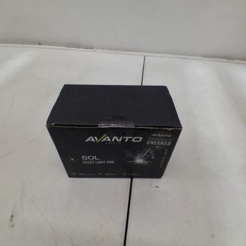 AVANTO SAFETY SOLX1 CHEST LIGHT PRO - 500LM - 2 LIGHT MODES - BLACK image 2