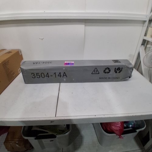45MINST 14" REINFORCED PLATFORM BED FRAME - 3500LBS HEAVY DUTY/EASY ASSEMBLY MATTRESS FOUNDATION - TWIN, BLACK (MODEL: 3504-14A) image 2
