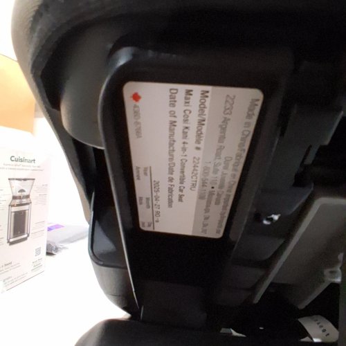 MAXI-COSI KANI 4-IN-1 CONVERTIBLE CAR SEAT WITH ADJUSTABLE HEADREST AND WASHABLE DESIGNER FABRIC - TRUFFLE (MODEL: 22442CTRU) image 2