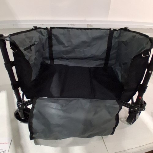 OVERMONT 3-IN-1 COLLAPSIBLE WAGON CART - 120L - BLACK image 3