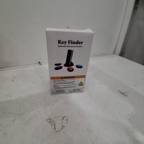 6pc FINDKEY WIRELESS KEY FINDER TAGS With REMOTE - 98ft -131FT TRANSMITTING DISTANCE - BLACK image 4