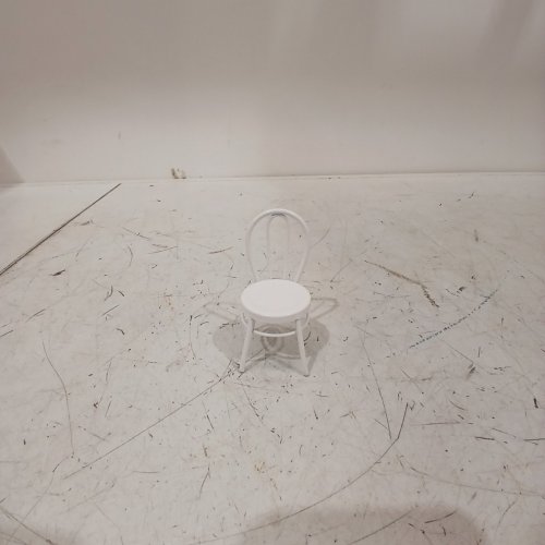 MIANGASTORE EMULATION CHAIR MODEL MINI FAKE CHAIR DECOR - WHITE image 2