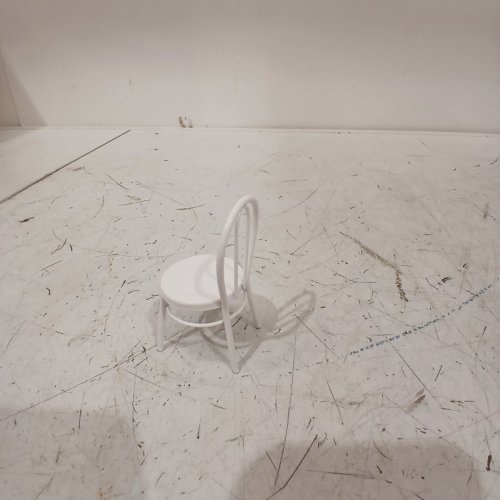 MIANGASTORE EMULATION CHAIR MODEL MINI FAKE CHAIR DECOR - WHITE image 3