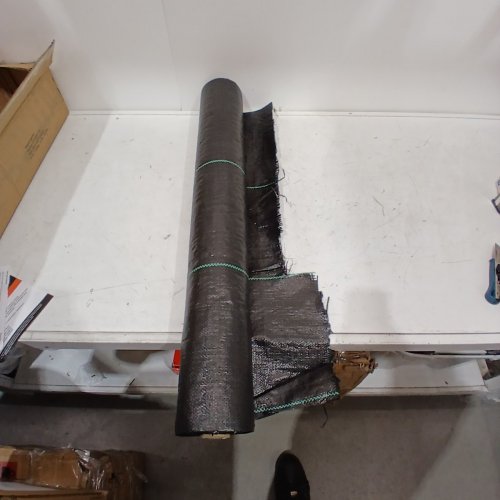 POLYPROPYLENE WOVEN FABRIC FOR LANDSCAPING - 6FT X APPROX 200FT - BLACK (MODEL: 6*300FT70) image 3