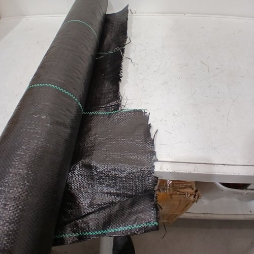 POLYPROPYLENE WOVEN FABRIC FOR LANDSCAPING - 6FT X APPROX 200FT - BLACK (MODEL: 6*300FT70) image 4