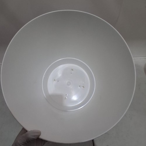 14" SELF-WATERING PLASTIC PLANTER POT - WHITE image 3