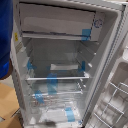 UPSTREMAN SINGLE DOOR MINI FRIDGE WITH FREEZER AND MINI ICE TRAY - 3.2 CU. FT. - WHITE (MODEL: BR321) image 4