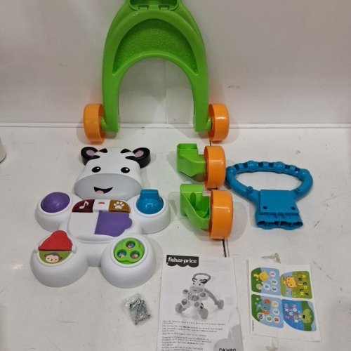 FISHER-PRICE LEARN WITH ME ZEBRA WALKER BABY TOY WITH MUSIC & LIGHTS (MODEL: DKH80/‎FPL37) image 3