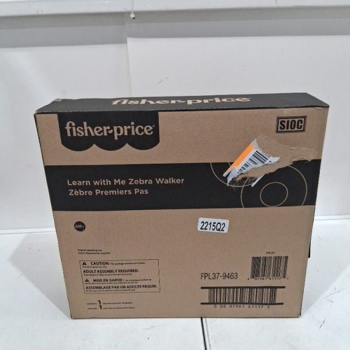 FISHER-PRICE LEARN WITH ME ZEBRA WALKER BABY TOY WITH MUSIC & LIGHTS (MODEL: DKH80/‎FPL37) image 6