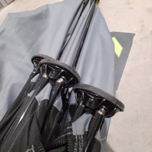 CABELA'S BIG OUTDOORSMAN HUB SCREEN SHELTER - 13.5FT X 11.5FT X 10FT - GRAY, BLACK, AND GREEN (MODEL:3880420) image 12