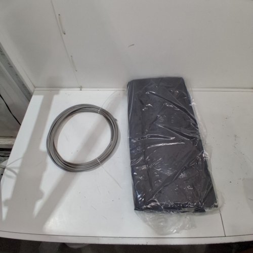 ALEKO RETRACTABLE AWNING FABRIC REPLACEMENT - 16FT X 10FT - GREY (MODEL: FAB16X10GY80) image 2