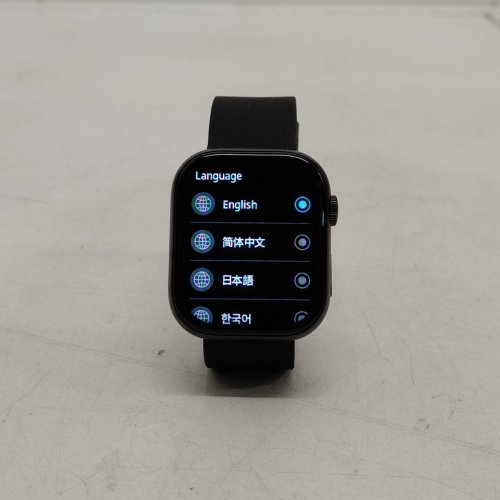 SMART WATCH WITH RUBBER STRAP - BLACK image 3