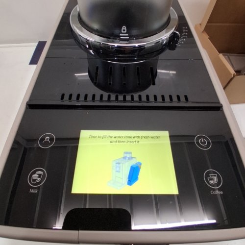DELONGHI RIVELIA FULLY AUTOMATIC ESPRESSO MACHINE WITH BEAN SWITCH SYSTEM - BEIGE/BLACK (MODEL: EXAM44055BG) image 3