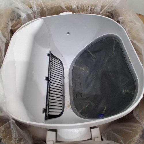ONEBUG AUTOMATIC SELF-CLEANING MULTIPLE CAT LITTER BOX - 21" X 16" - WHITE - (MODEL: ZNMSP-CH-D026-WH) image 3