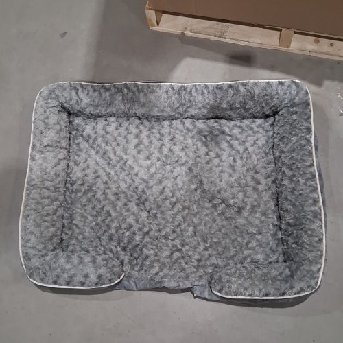ORTHAPEDIC DOG BED WITH REMOVEABLE COVER - 36" X 26" GREY image 2