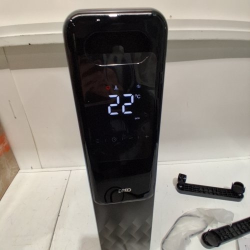 DREO ELECTRIC OIL-FILLED RADIATOR HEATER WITH REMOTE CONTROL - 1500W - DARK GREY (MODEL: DR-HSH010) image 2