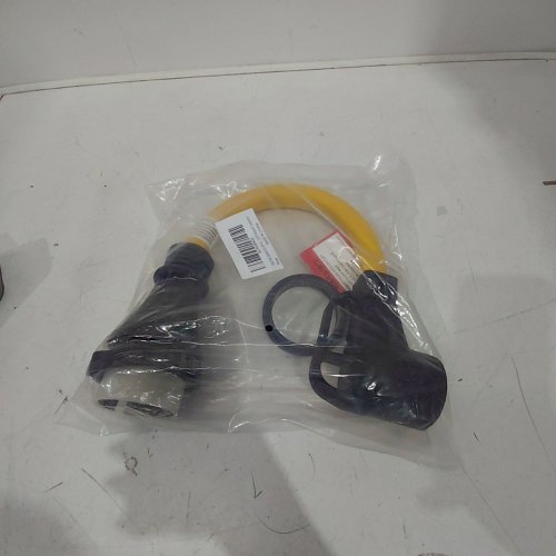ONETAK TWIST LOCK MALE PLUG TO 4 PRONG FEMALE OUTLET RECEPTACLE - NEMA SS2-50P TO 14-50R - BLACK / YELLOW image 2
