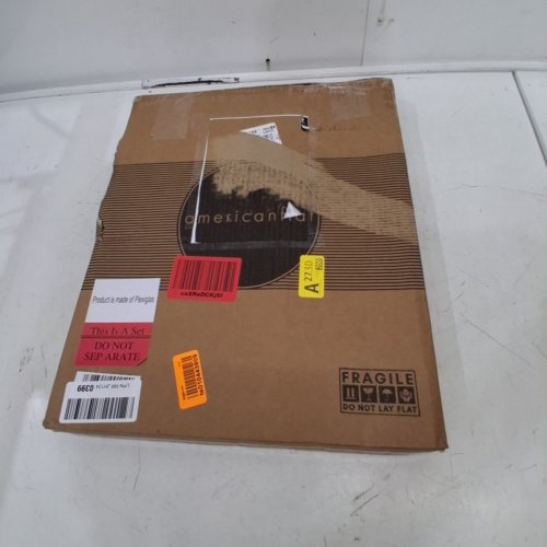 2PK AMERICANFLAT PICTURE FRAME - 14" X 17" WITHOUT MAT, 10" X 13" WITH MAT - BLACK image 5