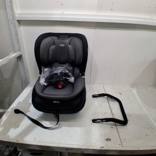BRITAX POPLAR CLICK TIGHT CONVERTIBLE REAR &FRONT FACING CAR SEAT - 40LB REAR FACING MAX LOAD / 65LB FRONT FACING MAX LOAD - STONE ONYX/BLACK (MODEL: E1C973M) image 3