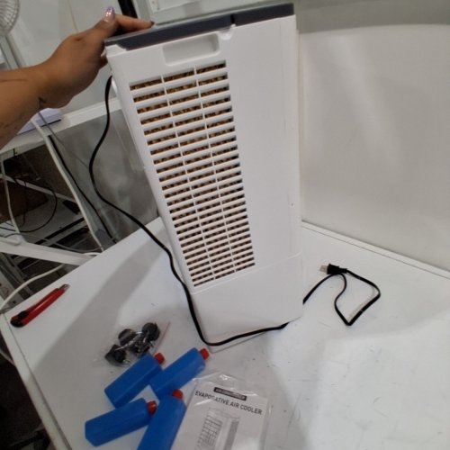 3-IN-1 EVAPORATIVE AIR COOLER WITH 4 MODES & 3 SPEEDS - 8L - WHITE (MODEL: BW-108Y) image 8
