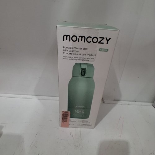 MOMCOZY PORTABLE BEVERAGE WARMER WITH DUAL HEATING MODES FOR BREAST MILK & WATER - 17OZ CAPACITY - PALE GREEN (MODEL: MW05) image 6