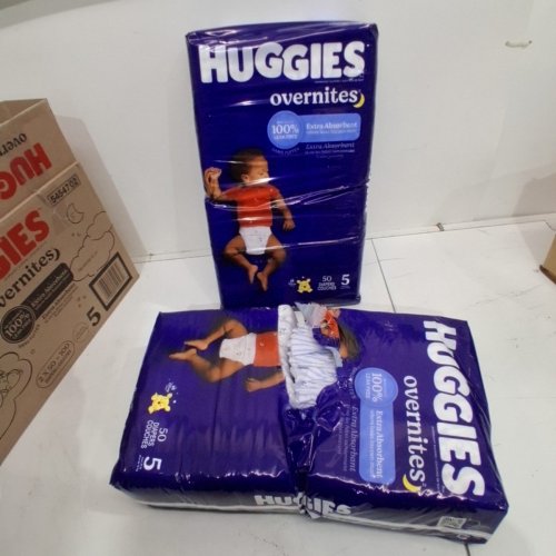 90PK HUGGIES EXTRA ABSORBENT OVERNITES - SIZE 5 - WINNIE THE POOH (MODEL: 5394102) image 2