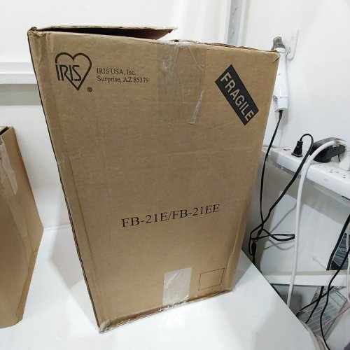 PK IRIS USA PLASTIC STORAGE BIN TOTE - 33L - CLEAR (MODEL: FB-21E/FB-21EE) image 4