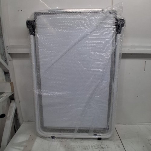 MORDCHIL HF LARGE STAND ADJUSTABLE DOUBLE SIDED WHITEBOARD EASEL - 36" X 24" - WHITE (MODEL: ‎MCHF-WB-UW-CA) image 3