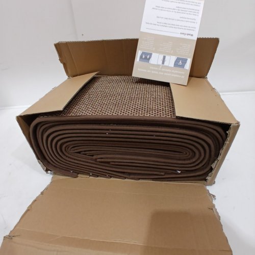 15PK BONACA INDOOR NON-SLIP SELF ADHESIVE STAIR TREADS - 36" X 9" - BROWN TONE image 3