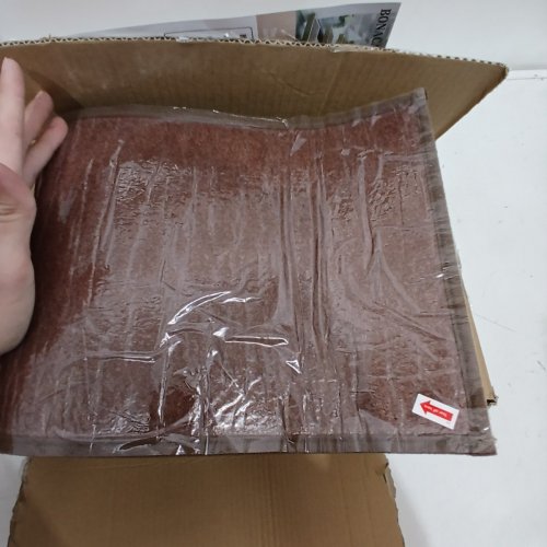 15PK BONACA INDOOR NON-SLIP SELF ADHESIVE STAIR TREADS - 36" X 9" - BROWN TONE image 4