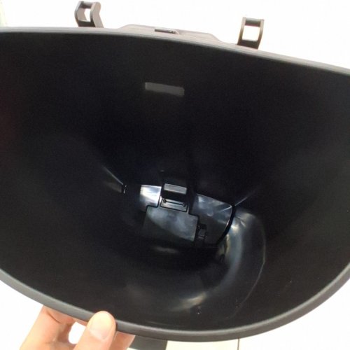 SIMPLEHUMAN SEMI-ROUND TRASH CAN - 50L - BLACK (MODEL: CW1355) image 3