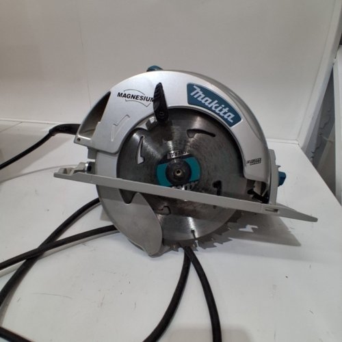 MAKITA CIRCULAR SAW WITH LIGHT AND ELECTRIC BRAKE - 8 1/4" - 5200 RPM - TEAL (MODEL: 5008MGA) image 4