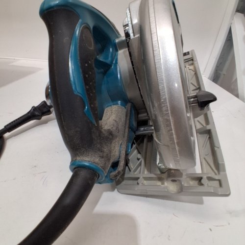 MAKITA CIRCULAR SAW WITH LIGHT AND ELECTRIC BRAKE - 8 1/4" - 5200 RPM - TEAL (MODEL: 5008MGA) image 5