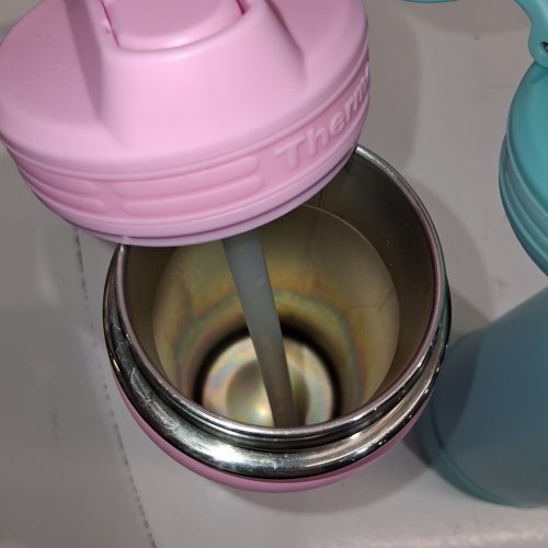 2PK THERMOFLASK STAINLESS STEEL BOTTLE - 16OZ - PINK/TEAL (MODEL:2880559) image 4