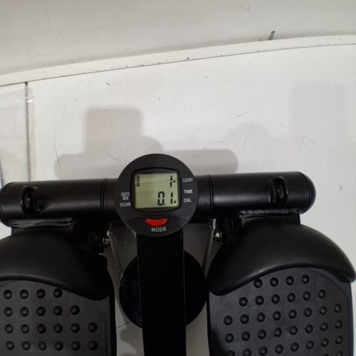PORTABLE STAIR STEPPER WITH RESISTANCE BANDS - 300LBS MAX - SILVER (MODEL-TBJ-J01-V2-SR) image 2