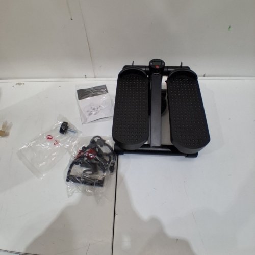 PORTABLE STAIR STEPPER WITH RESISTANCE BANDS - 300LBS MAX - SILVER (MODEL-TBJ-J01-V2-SR) image 3