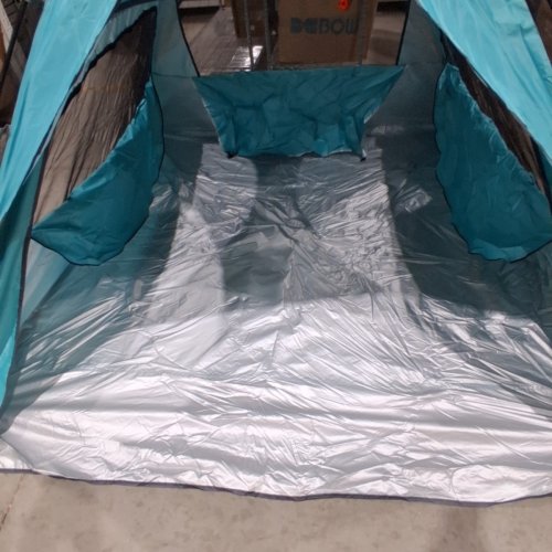 GLYMNIS BEACH POP UP 3 WINDOW TENT WITH TRAVEL BAG FOR 4 TO 6 PEOPLE - BLUE (MODEL: BT-ZD03) image 4