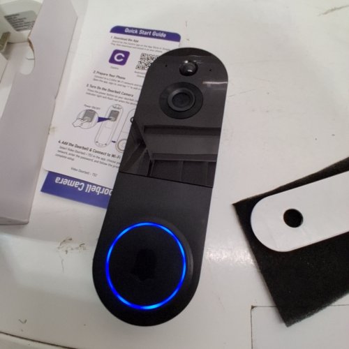 NEXOSORA WIRELESS WI-FI SMART VIDEO DOORBELL CAMERA WITH AI MOTION DETECTION, 2-WAY AUDIO, AND NIGHT VISION - PAID CLOUD STORAGE SUBSCRIPTION REQUIRED - BLACK (MODEL: T52) image 2