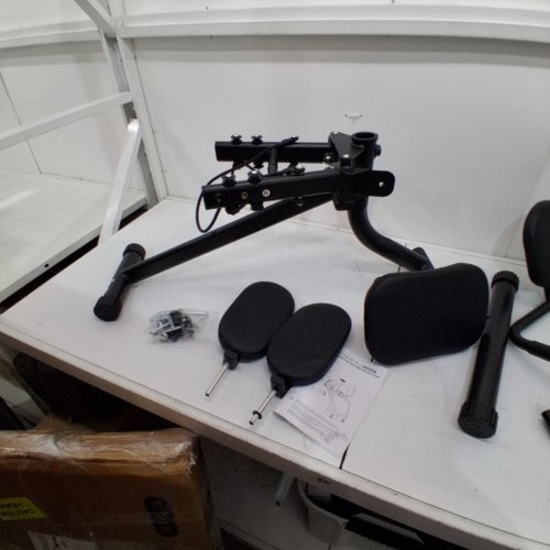 GUUG 2-IN-1 HIP ABDUCTOR MACHINE - 167LBS MAX - BLACK (MODEL:HA306) image 5