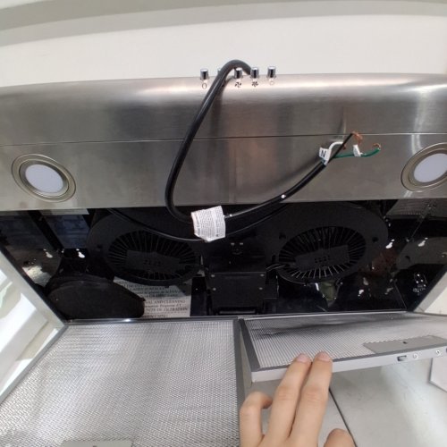 AURAKICH UNDER CABINET DUAL MOTOR RANGE HOOD - 30"/400CFM - SILVER (MODEL: AUR-RHS01-US) image 6