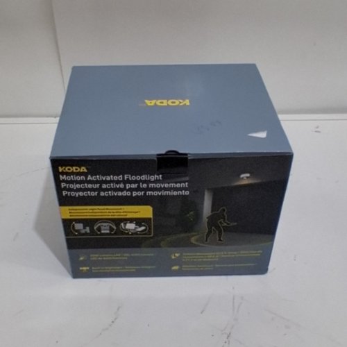 KODA MOTION ACTIVATED LED SECURITY FLOODLIGHT - 4200LM - WHITE (MODEL: LM030442) image 2