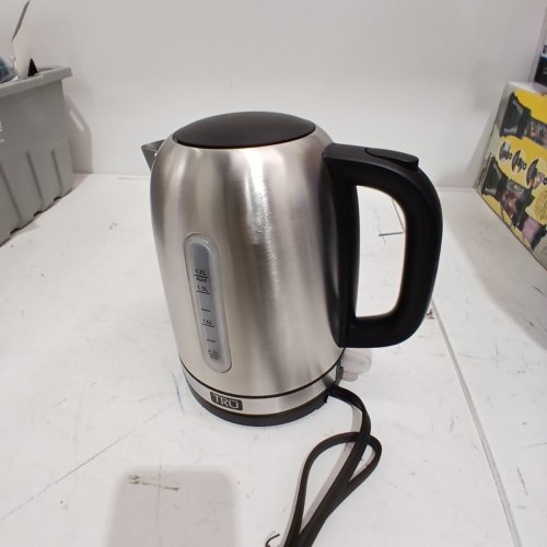 TRU ELECTRIC KETTLE, CORDLESS, PORTABLE, AUTO-OFF STAINLESS STEEL 1.7L-(MODEL-KE175SCN) image 3